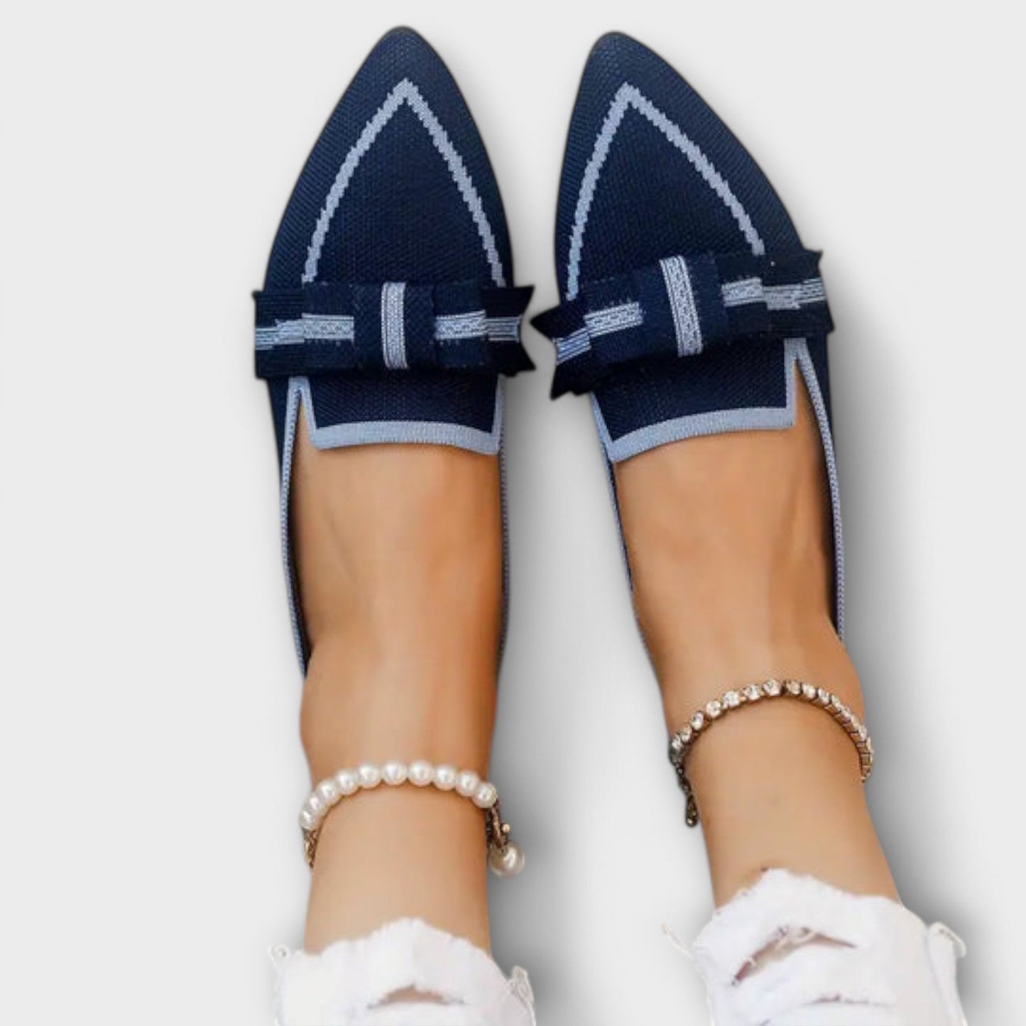 Vlakke Damesschoenen met Geknoopt Ontwerp