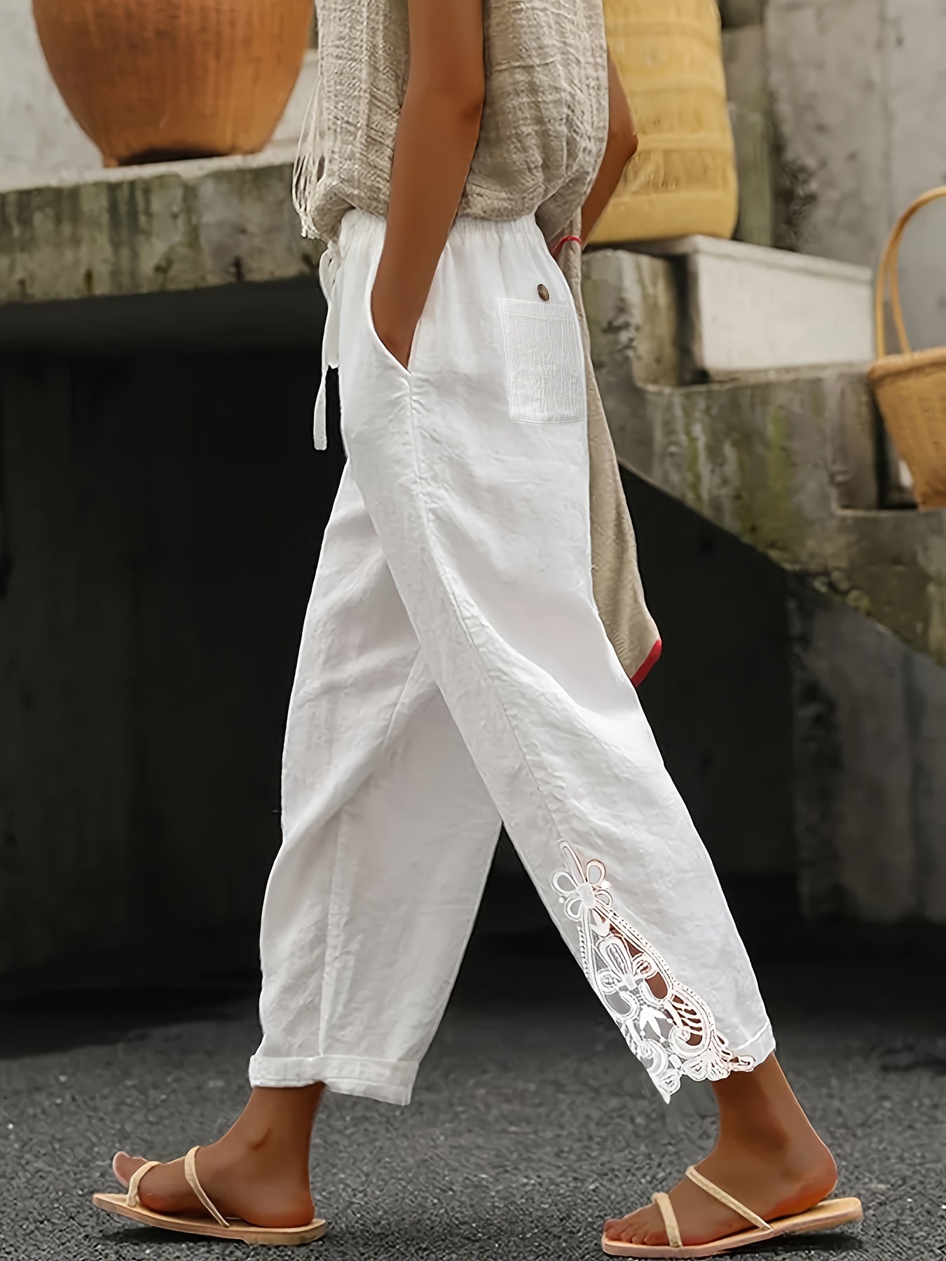 Comfortabele losse broek voor lente & zomer