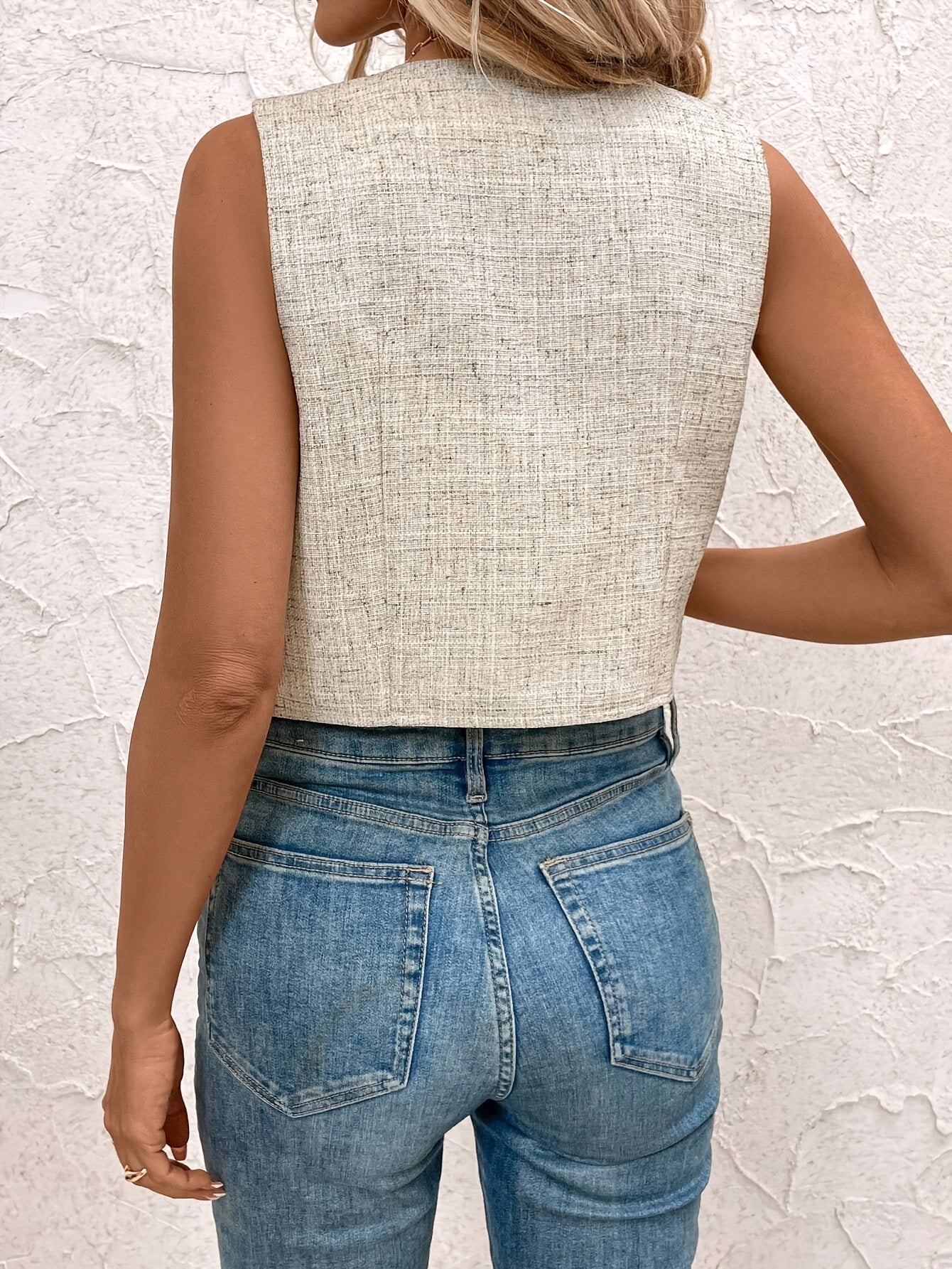 Zomers getaileerd Gilet