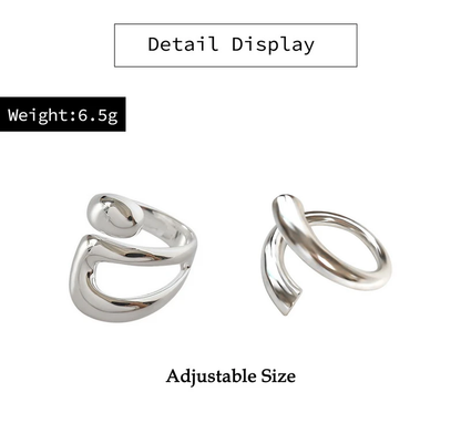 Elegante Verstelbare Ring