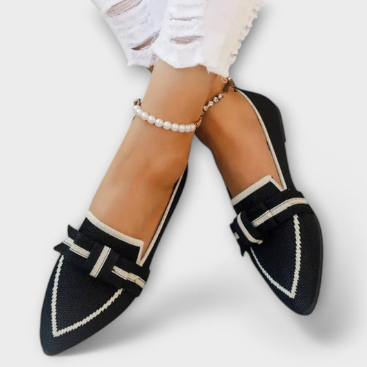 Vlakke Damesschoenen met Geknoopt Ontwerp
