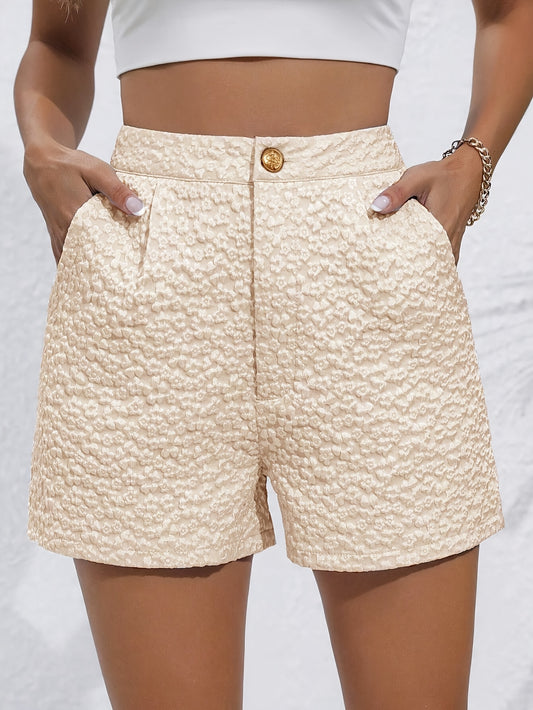 Bloemenprint hoge taille short