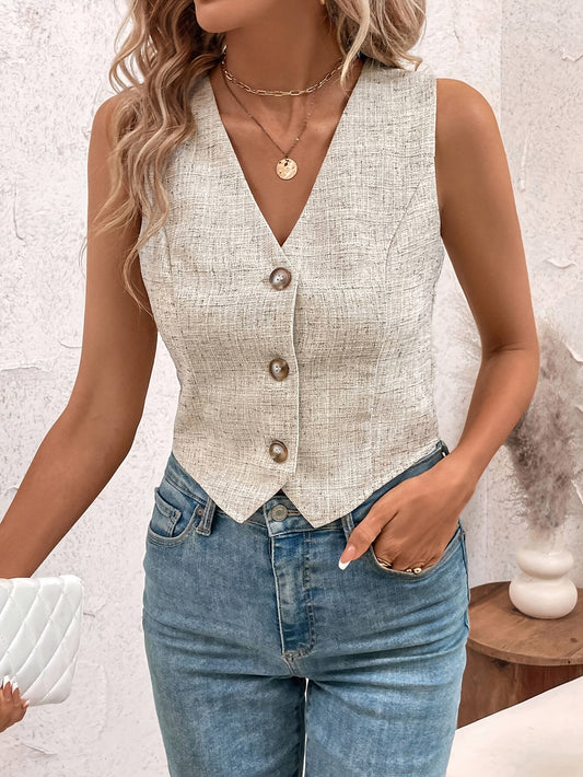 Zomers getaileerd Gilet